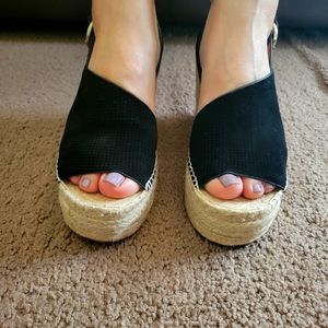 Marc Fisher Andela wedge platforms